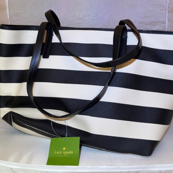 Kate Spade Hawthorne Lane Ryan Striped Tote (Tags on) - Picture 2 of 3